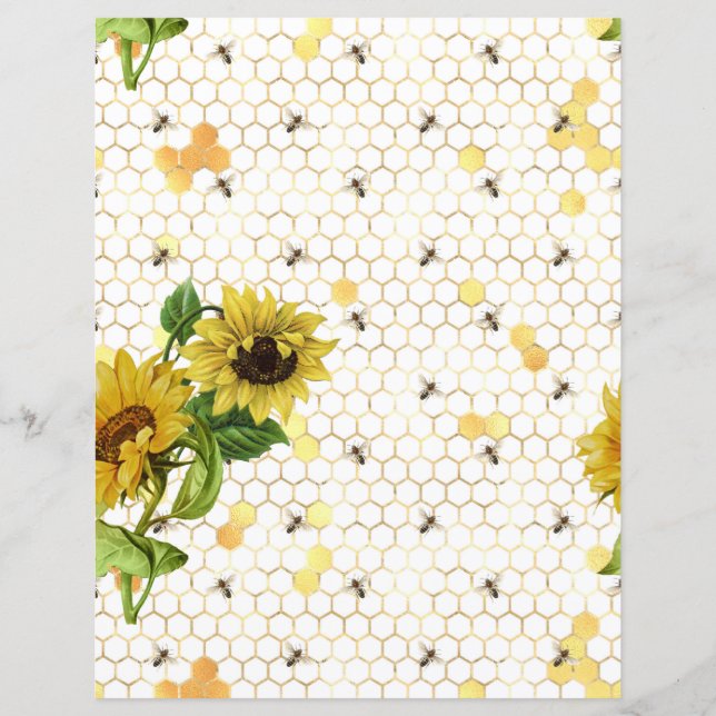 Papier papier du album Sunflower Bee (Devant)