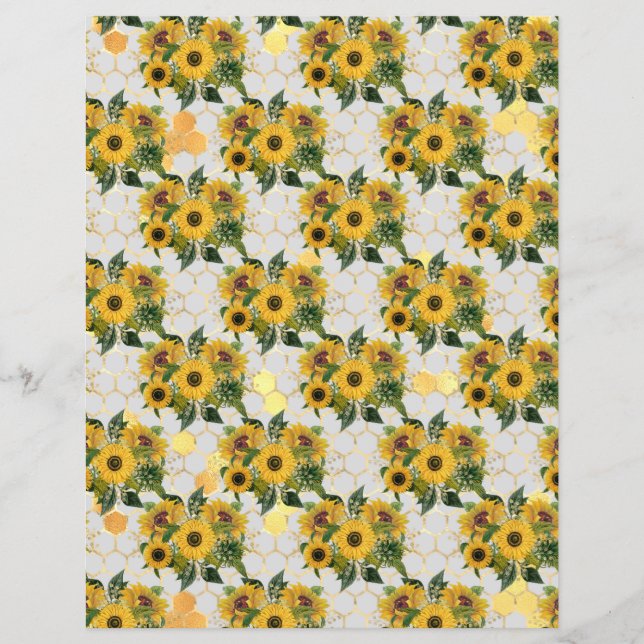 Papier papier du album Sunflower Bee (Devant)