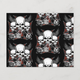 Papier papier pour motocyclette à trois hélicoïdes