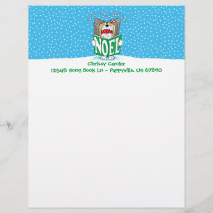 Papier Papillon Christmas Caroler TRI