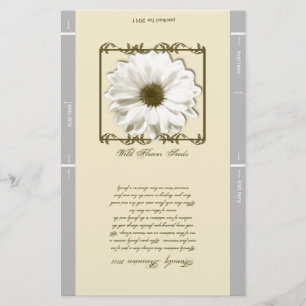 Papier Paquet de semences personnalisé