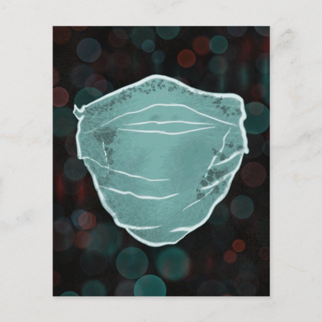 Papier partie masque (Devant)