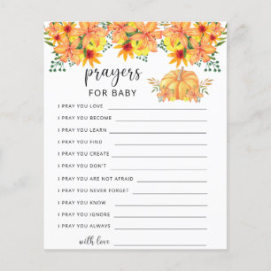 Papier Partie   prières pour bébé