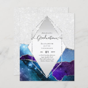 Papier Parties scintillant d'agaite DIPLÔME Invitations G