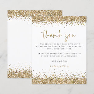 Papier Parties scintillant d'or budgétaire Vingt premier 