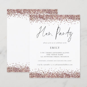 Papier Parties scintillant d'or du Rose budgétaire