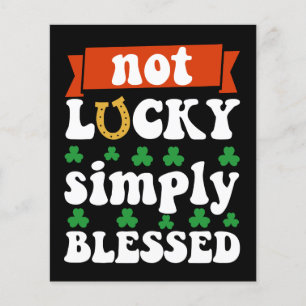 Papier Pas chanceux simplement bénis St. Patrick's Day