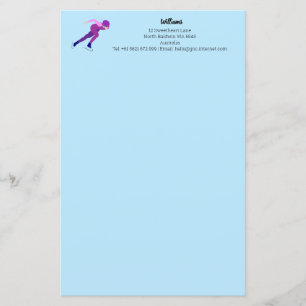 Papier Patinage de vitesse