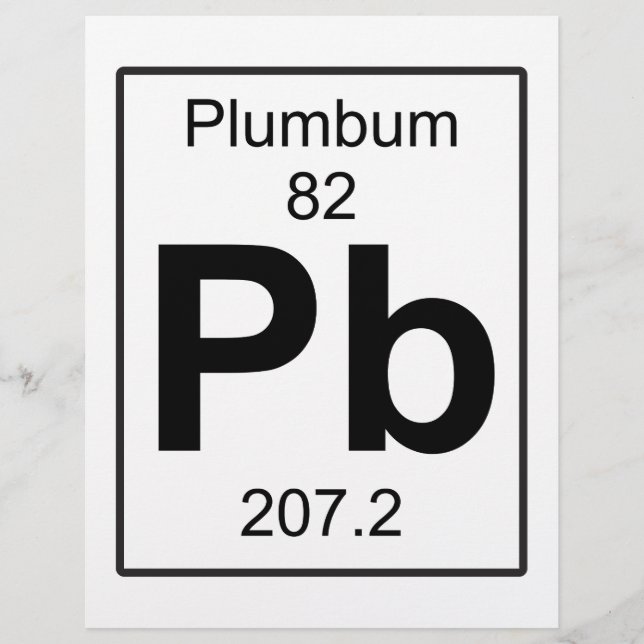 Papier Pb - Plomb (Devant)