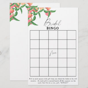 Papier Peaches - Jeux de bingo de douche nuptiale