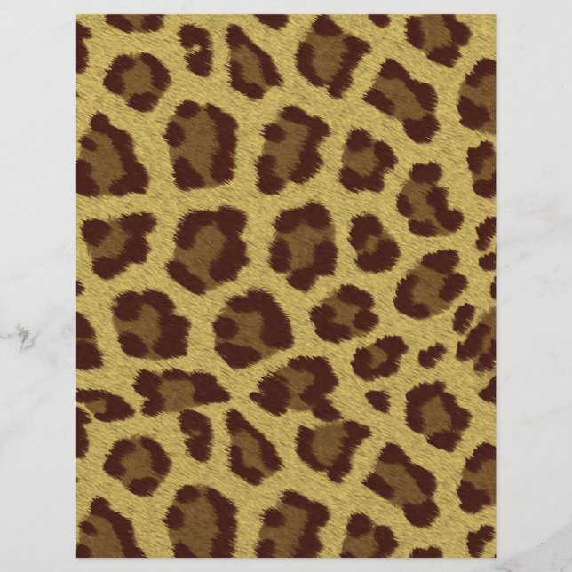 Papier Peau léopard (Devant)
