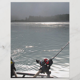 Papier Pêche terminée Pas De Travail Aujourd'Hui