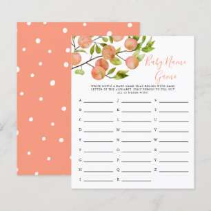 Papier Pêcher Nom du bébé Douche Jeu