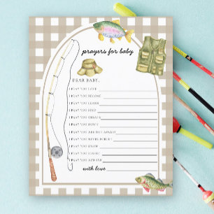 Papier Pêcheur - Jeu de fête prières pour bébé