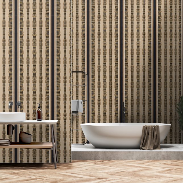 Papier peint (Salle de bain)