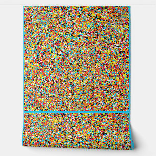 Papier peint à carreaux de rectangles abstraits 