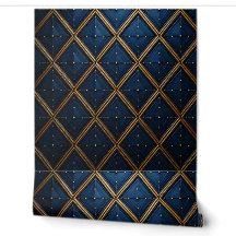 Papier peint à motif diamant de luxe