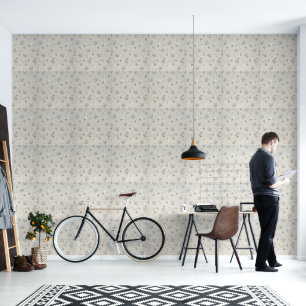 Papier peint à motifs floraux