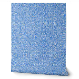 Papier Peint abstract blue and white pattern