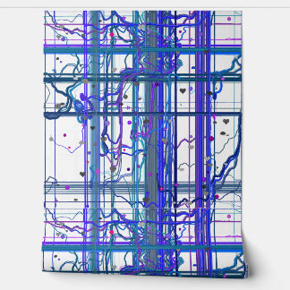 Papier Peint Abstract Floral Murals Pattern Wallpaper