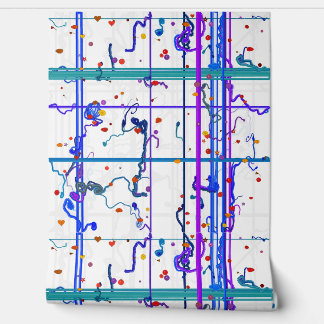 Papier Peint Abstract Geometric Pattern Wallpaper