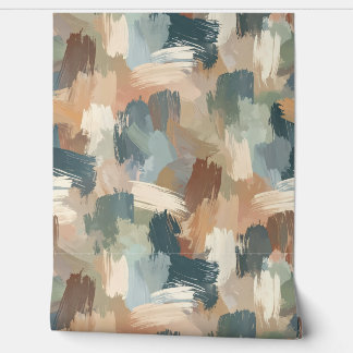 Papier Peint Abstract Painted Wall