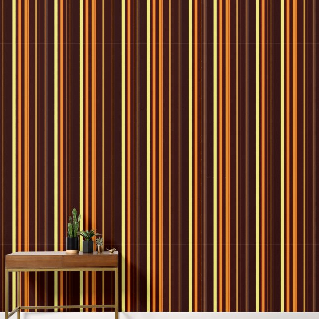 Papier Peint Abstract Symphony in Blue 4 (Negative Effect) (Couloir)