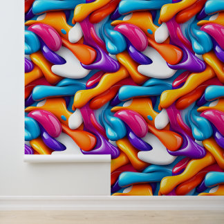 Papier peint Abstrait fou