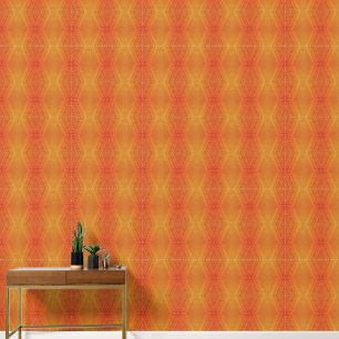 Papier Peint Acceptation Motif de Shibori rouge orange jaune