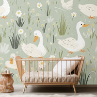 Adorable prairie d'oie Motif sans soudure