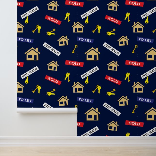 Papier Peint Agent immobilier (Application)