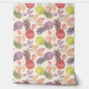 Papier Peint Ananas, couple doux