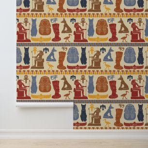 Papier Peint Ancienne Egypte Graphique égyptienne Thème
