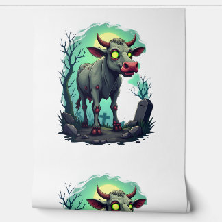 Papier Peint Apocalypse de la vache zombie