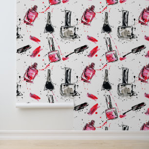 Papier Peint Aquarelle Clou Motif polonais