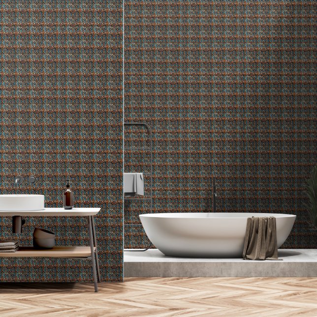 Papier Peint Arabe (Salle de bain)