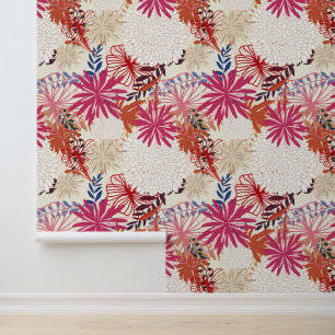 Papier Peint Arrière - plan floral 3