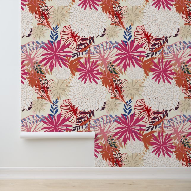 Papier Peint Arrière - plan floral 3 (Application)