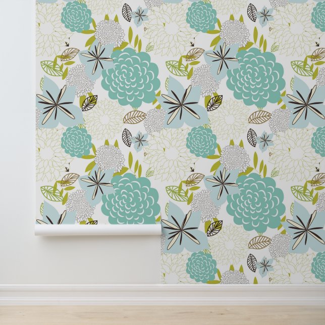 Papier Peint Arrière - plan floral 5 (Application)