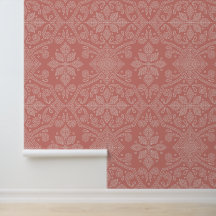 Art de la ligne de Damas Florale dessinée à la mai