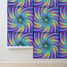 Art de mandala floral coloré quantique