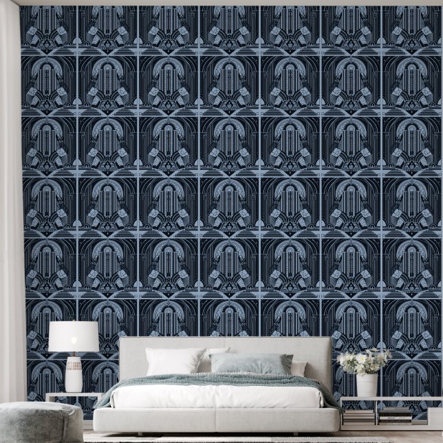 Papier Peint Art déco (Chambre à coucher)
