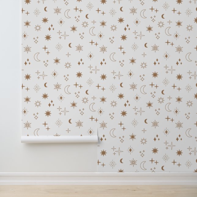 Papier Peint Astrologie Star Motif (Application)