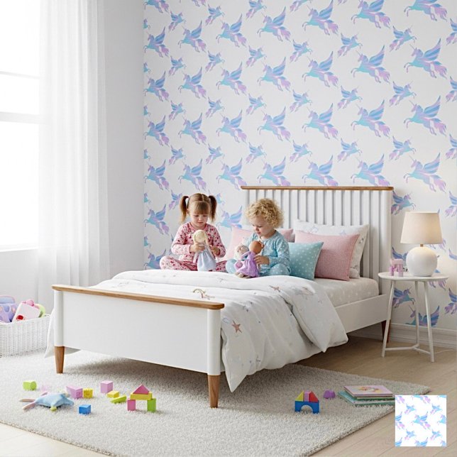 Papier Peint Aurora-Touched Winged Unicorn (Créateur téléchargé)