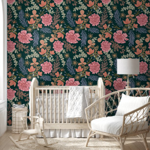 Papier Peint Automne rose automne laisse la nature florale bota