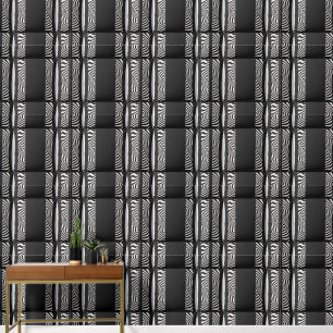 Papier Peint Balayage Noir Et Blanc