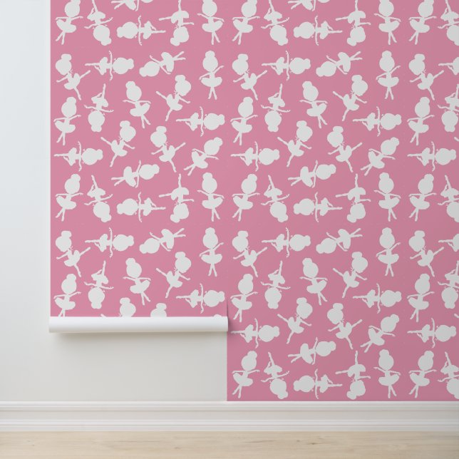 Papier Peint Ballerina Motif, Ballet Girls, Ballet Dance (Application)