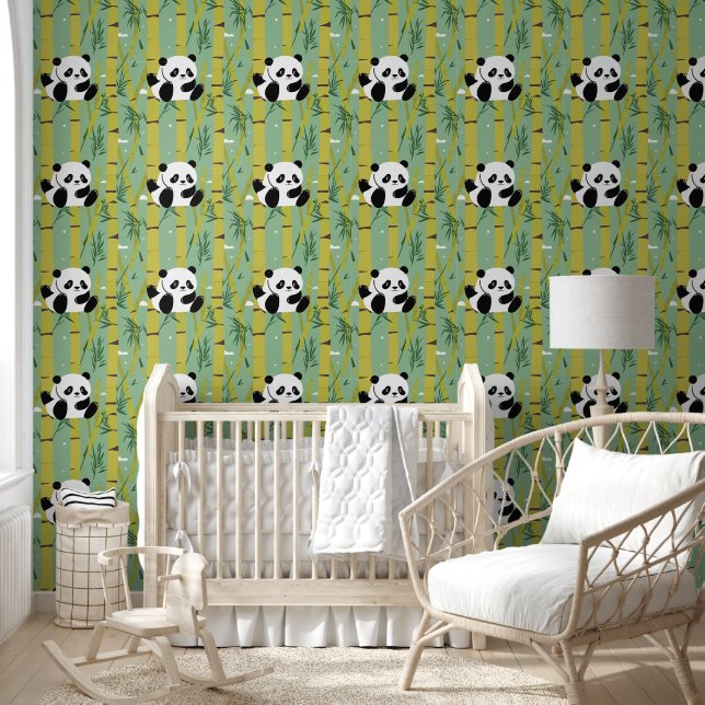 Papier Peint Bambou : Le géant vert de la durabilité (Enfants)