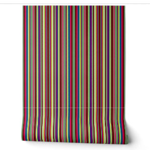 Papier Peint Bande de couleur Muti