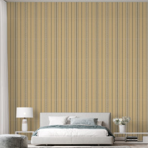 Papier Peint Bande jaune tendance